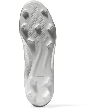adidas Copa Pure.3 FG - White/Metallic Silver Mens Footwear Feather White/Zero Metallic Silver Mens 8.5 - Third Coast Soccer