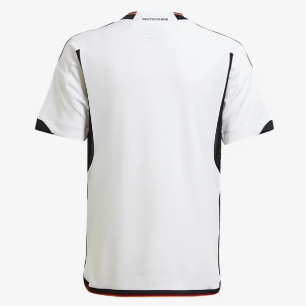 adidas Youth Germany Home Jersey 2022 International Replica Closeout Youth Small White - Third Coast Soccer