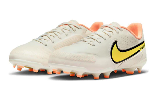 Nike Tiempo Legend 9 Academy FG - Phantom/Yellow Strike/Sunset Glow Mens Footwear Phantom/Yellow Strike/Sunset Mens 6.5 - Third Coast Soccer