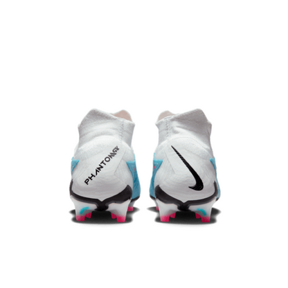 Nike Gripknit Phantom GX Elite Dynamic Fit FG - Baltic Blue/Pink Blast/White Men's Footwear Closeout   - Third Coast Soccer