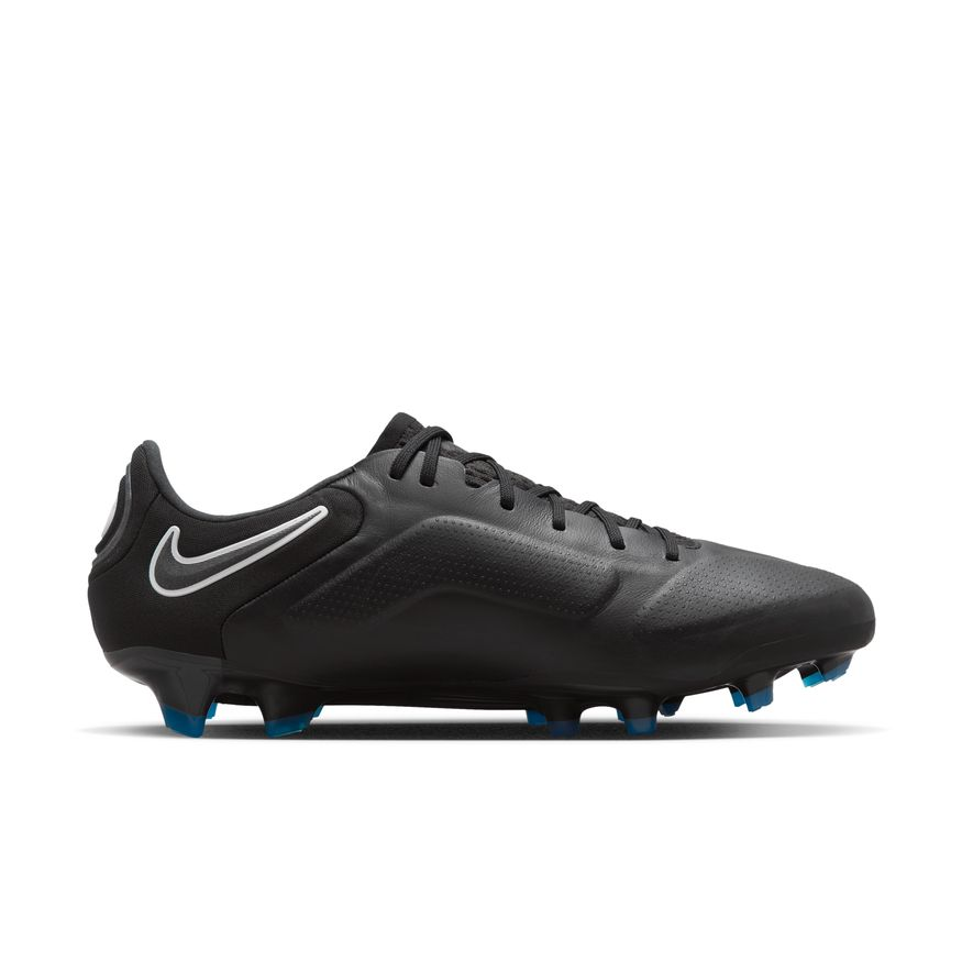Nike Tiempo Legend 9 Elite FG - Black/Dark Grey/White Mens Footwear   - Third Coast Soccer