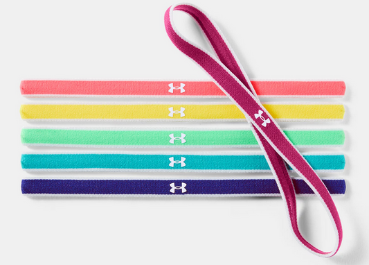 Under Armour Girls Mini Headbands 6-Pack Player Accessories   - Third Coast Soccer