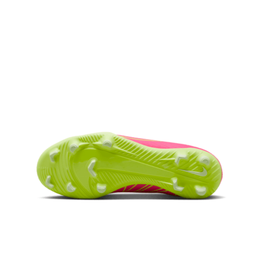 Nike Jr. Mercurial Vapor 15 Club FG - Pink Blast/Volt Youth Footwear Pink Blast/Volt/Gridiron Youth 3.5 - Third Coast Soccer
