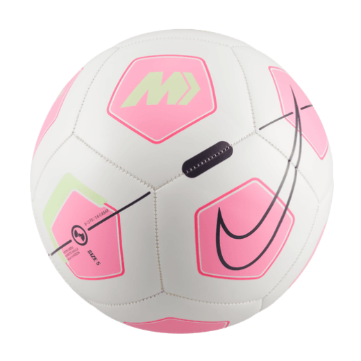 Nike Mercurial Fade Ball - White/Pink Spell/Barely Volt Balls Size 5 White/Pink Spell/Barely Volt - Third Coast Soccer