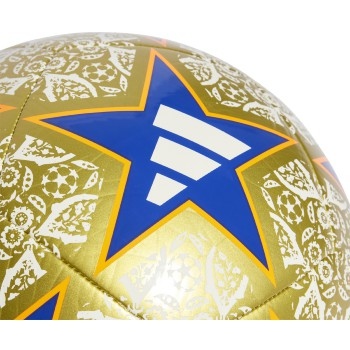 adidas UCL Club Ball - Gold Metallic/Team Royal/Solar Orange Equipment Gold Met/Team Royal/Solar Orange Size 3 - Third Coast Soccer