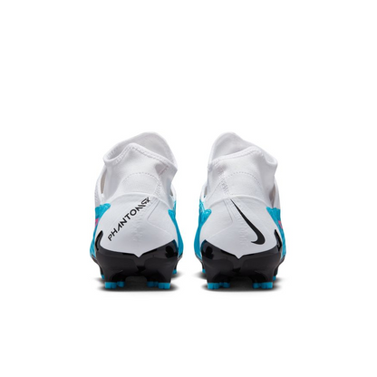 Nike Phantom GX Pro Dynamic Fit FG - Baltic Blue/Pink Blast/White Men's Footwear Closeout   - Third Coast Soccer