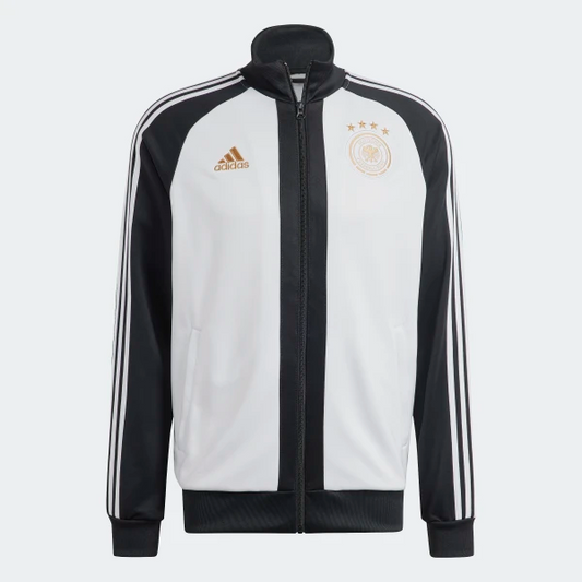 adidas Germany Dna Track Top International Replica Mens Small Black/White - Third Coast Soccer