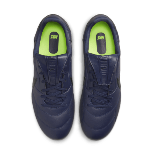 Nike Premier 3 FG - Blackened Blue/Black/Volt Men's Footwear Closeout Mens 10.5 Blackened Blue/Black/Volt - Third Coast Soccer