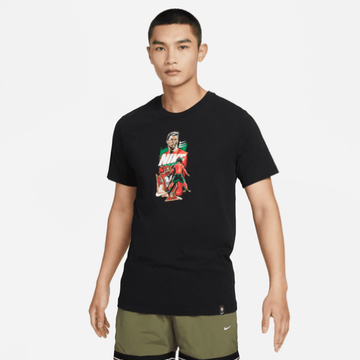 Nike Portugal Ronaldo Tee International Replica Closeout Mens Small Black - Third Coast Soccer
