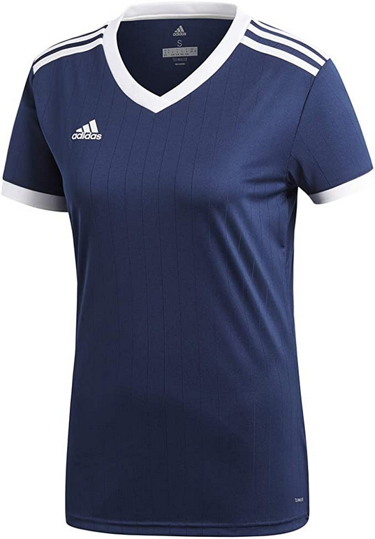 Adidas Womens Tabela 18 Jersey - Navy/White Jerseys Womens Extra Small Dark Blue/White - Third Coast Soccer
