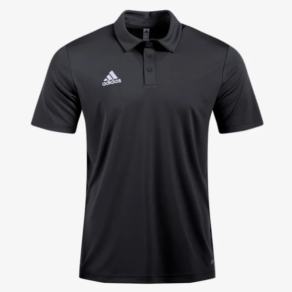 Adidas Entrada 22 Polo - Black Polo Mens Small Black/White - Third Coast Soccer