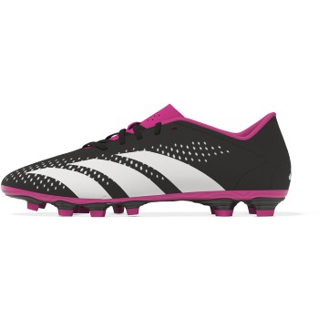 adidas Junior Predator Accuracy.4 FG - Black/White/Shock Pink Youth Footwear Closeout   - Third Coast Soccer
