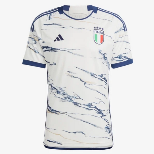 Adidas Italy Away Jersey 2023 International Replica Small White - Third Coast Soccer