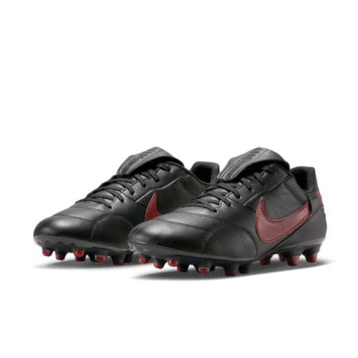Nike Premier 3 FG - Black/Team Red Mens Footwear Mens 6.5 Black/Team Red - Third Coast Soccer