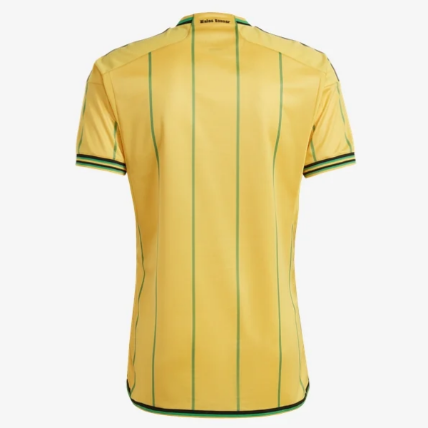 adidas Jamaica Home Jersey 2023 International Replica Bold Gold/Vivid Green Mens Medium - Third Coast Soccer