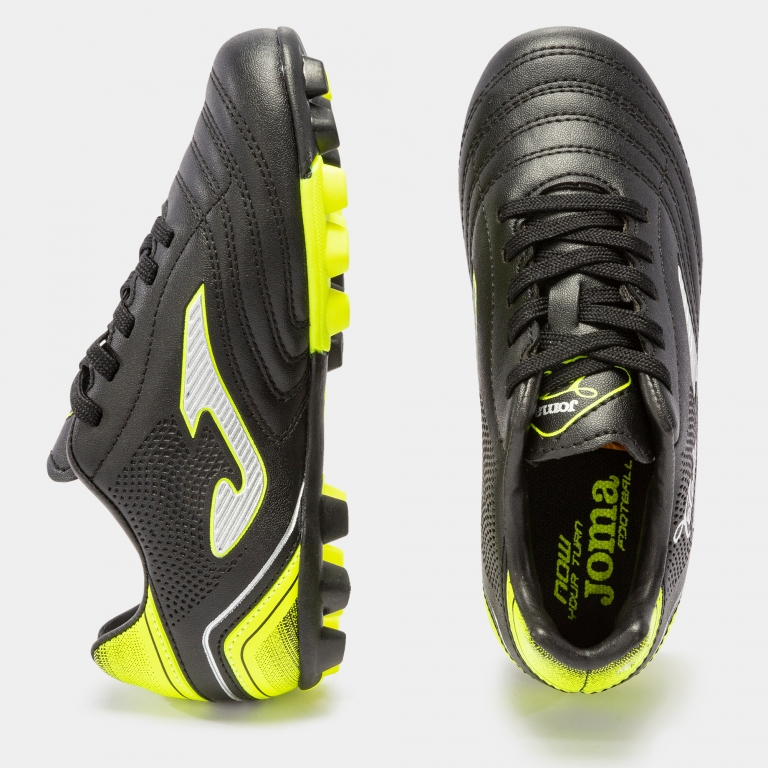 Joma Toledo Jr FG - Black/Yellow Youth Footwear Black/Yellow Youth 9 - Third Coast Soccer