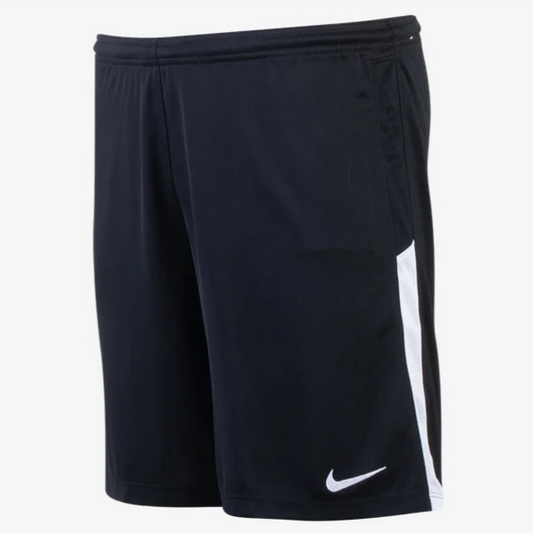 Nike Youth League Knit II Short apparel closeout Black/White Youth Small - Third Coast Soccer