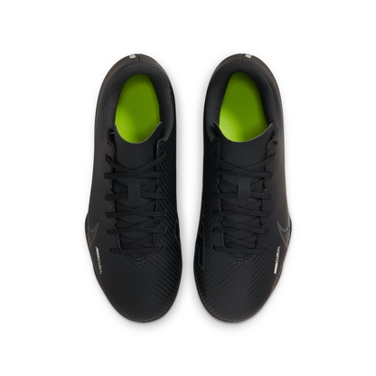 Nike Jr Mercurial Vapor 15 Club FG - Black/Smoke Grey/White Youth Footwear Closeout - Third Coast Soccer