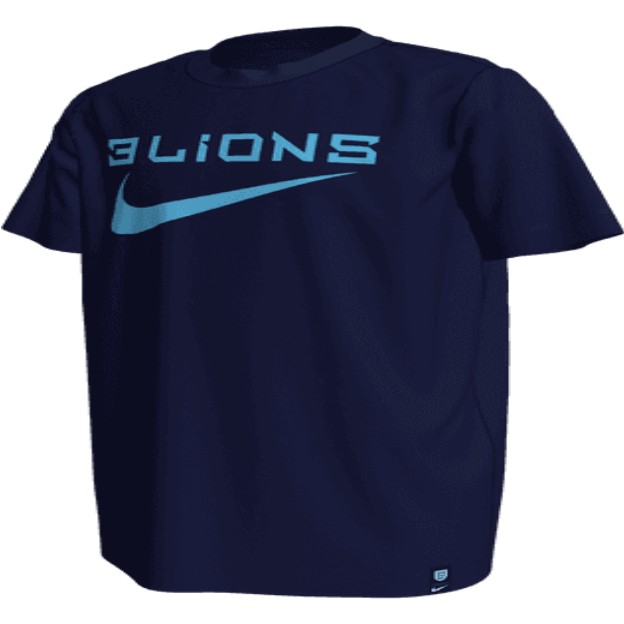 Nike Youth England Swoosh WC22 Tee - Blue Void International Replica Youth Small Blue Void - Third Coast Soccer