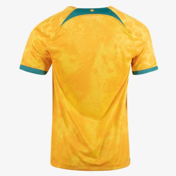 Nike Australia Home Jersey 2022 International Replica Closeout Tour Yellow/Univ Gold/Green Mens Medium - Third Coast Soccer