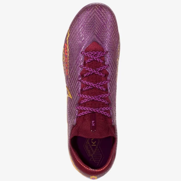 Nike Air Zoom Mercurial Superfly 9 Km Elite FG - Deep Beatroot/Metallic Gold Mens Footwear Mens 8.5 Dark Beetroot/Met Gold - Third Coast Soccer