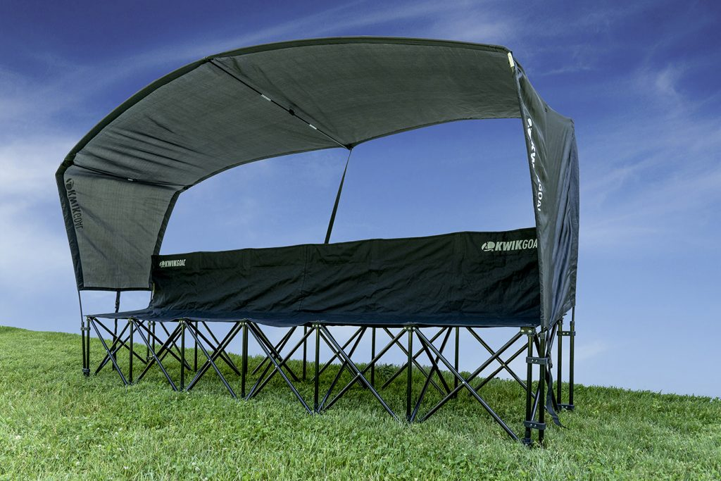 Kwikgoal Kwik Bench Shade Field Equipment   - Third Coast Soccer