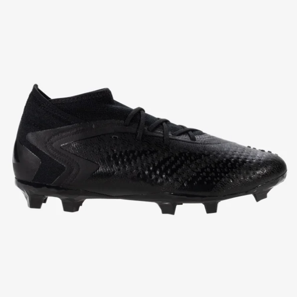 adidas Predator Accuracy.1 FG Jr - Black/White Youth Footwear Core Black/Feather White Youth 2.5 - Third Coast Soccer