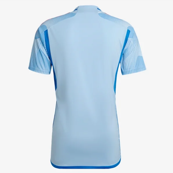 adidas Spain Away Jersey 2022 International Replica Closeout Mens Medium Glow Blue/Glory Blue - Third Coast Soccer