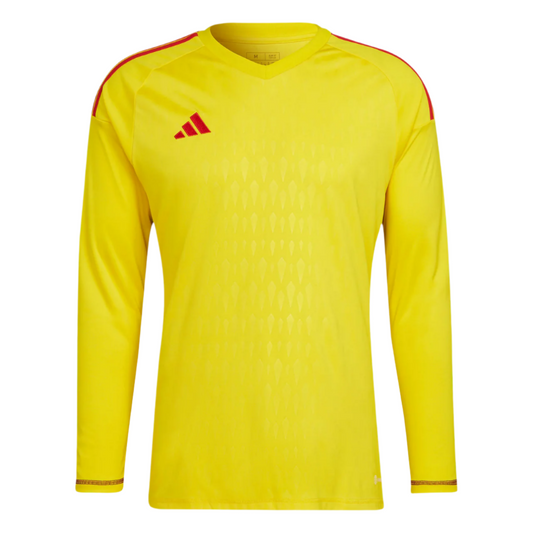 adidas Tiro 23 Competition LS Goalkeeper Jersey - Yellow Goalkeeper Team Yellow Mens Small - Third Coast Soccer