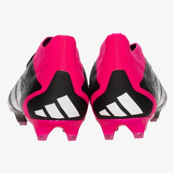 adidas Predator Accuracy.1 FG - Black/White/Shock Pink Mens Footwear   - Third Coast Soccer