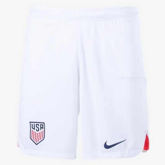 Nike Men's USA Home Stadium Shorts International Replica Closeout White/Speed Red/Loyal Blue Mens Small - Third Coast Soccer