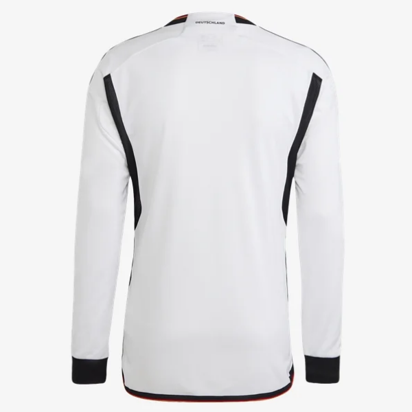 adidas Germany Home Long Sleeve Jersey 2022 International Replica Closeout White Mens Medium - Third Coast Soccer