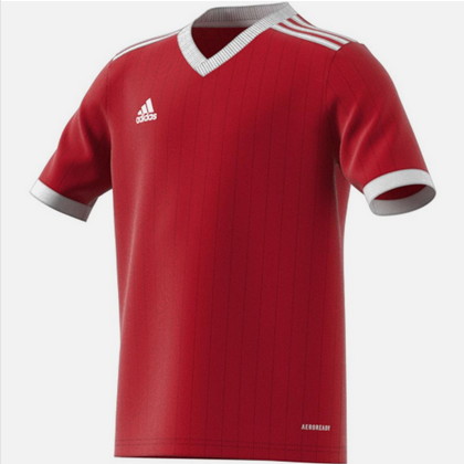 Adidas Youth Tabela 18 Jersey - Red/White Jerseys Powerred/White Youth Extra Extra Small - Third Coast Soccer