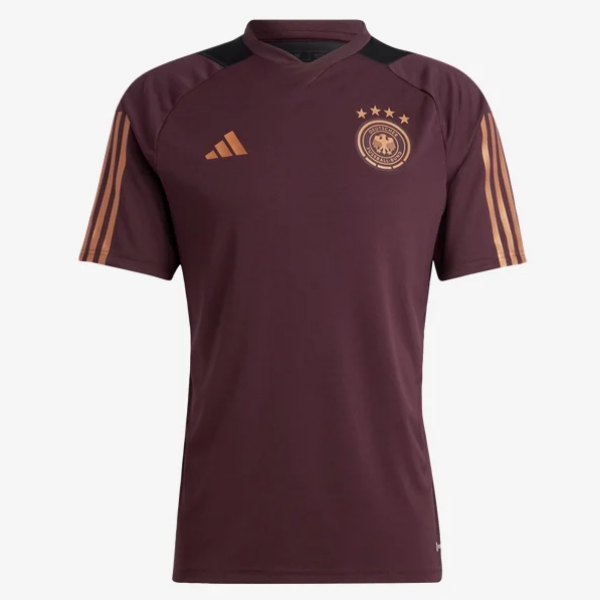 adidas Germany Training Jersey 2022 International Replica Closeout Shadow Maroon Mens Small - Third Coast Soccer