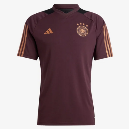 adidas Germany Training Jersey 2022 International Replica Closeout Shadow Maroon Mens Small - Third Coast Soccer