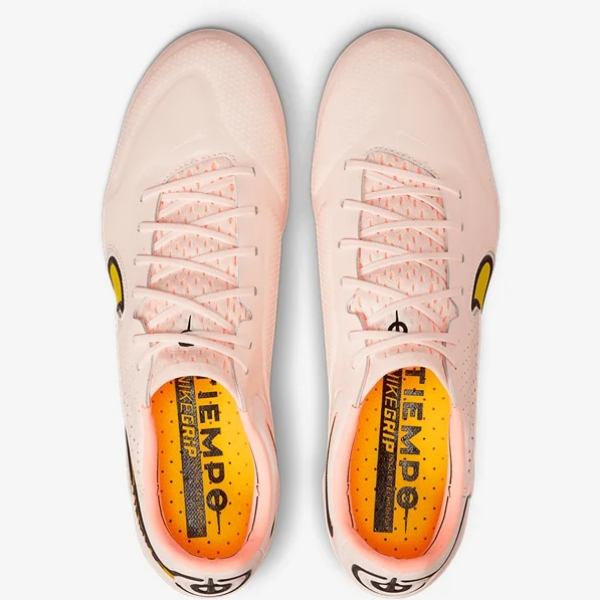 Nike Tiempo Legend 9 Elite FG - Guava Ice/Yellow Strike/Sunset Men's Footwear Closeout   - Third Coast Soccer