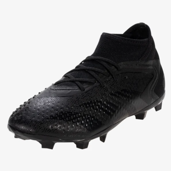 adidas Predator Accuracy.1 FG Jr - Black/White Youth Footwear Closeout Core Black/Feather White Youth 1 - Third Coast Soccer
