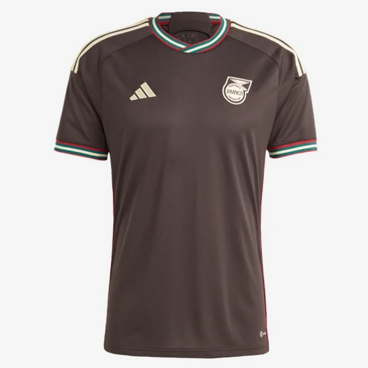 adidas Jamaica Away Jersey 2023 International Replica Closeout Night Brown Mens Small - Third Coast Soccer