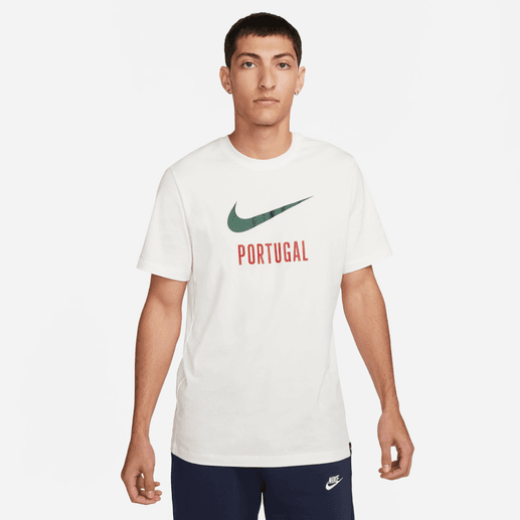 Nike Portugal Swoosh WC22 Tee - Sail International Replica Mens Small Sail - Third Coast Soccer