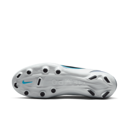 Nike Tiempo Legend 9 Academy FG - White/Black/Baltic Blue Men's Footwear Closeout   - Third Coast Soccer