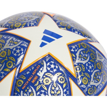 adidas UCL Mini Ball - White/Royal Blue/Solar Orange Balls   - Third Coast Soccer
