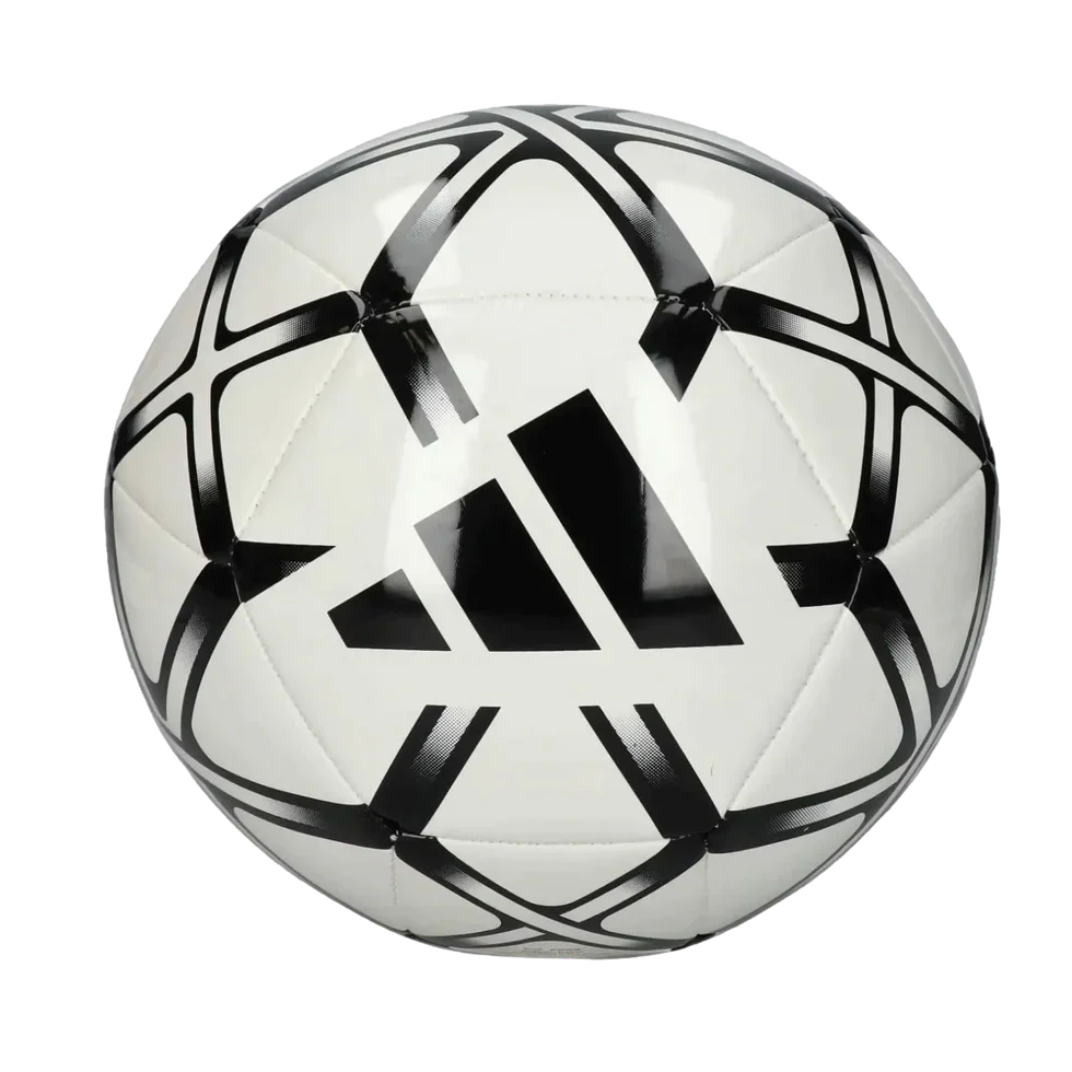 adidas Starlancer Club Ball - White/Black Balls   - Third Coast Soccer