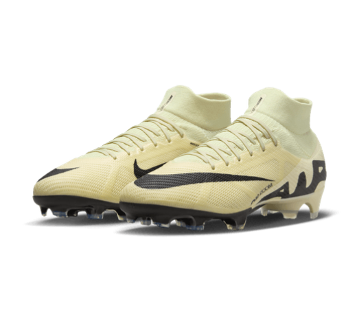 Nike Mercurial Superfly 9 Pro FG - Lemonade/Black Mens Footwear   - Third Coast Soccer
