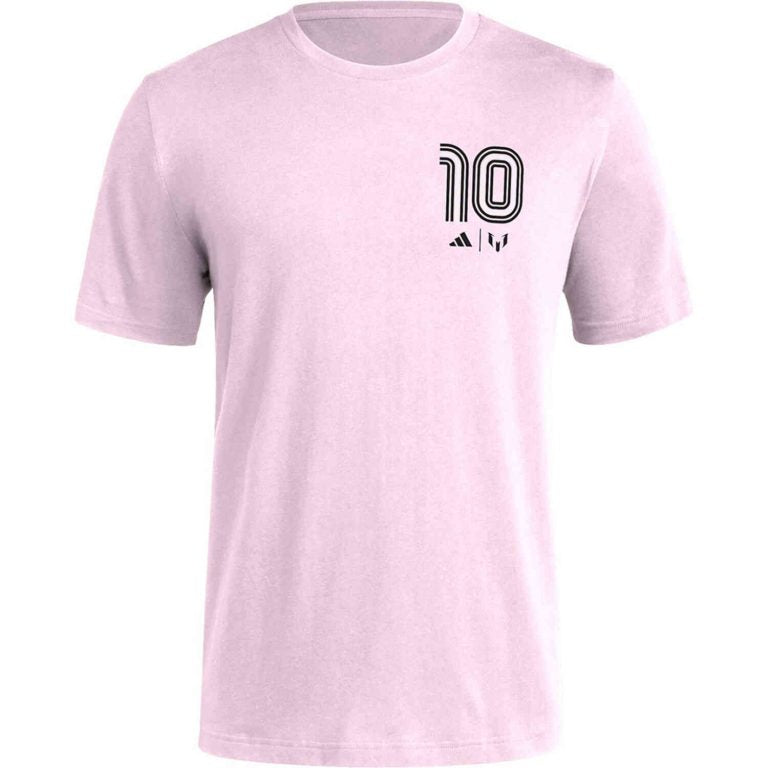 adidas Messi Heritage 10 Tee - Pink Club Replica   - Third Coast Soccer
