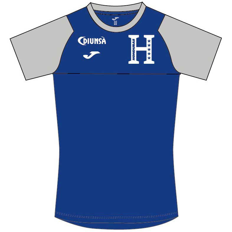 Joma Honduras Training Jersey 2019 International Replica Mens Small Royal/Grey - Third Coast Soccer