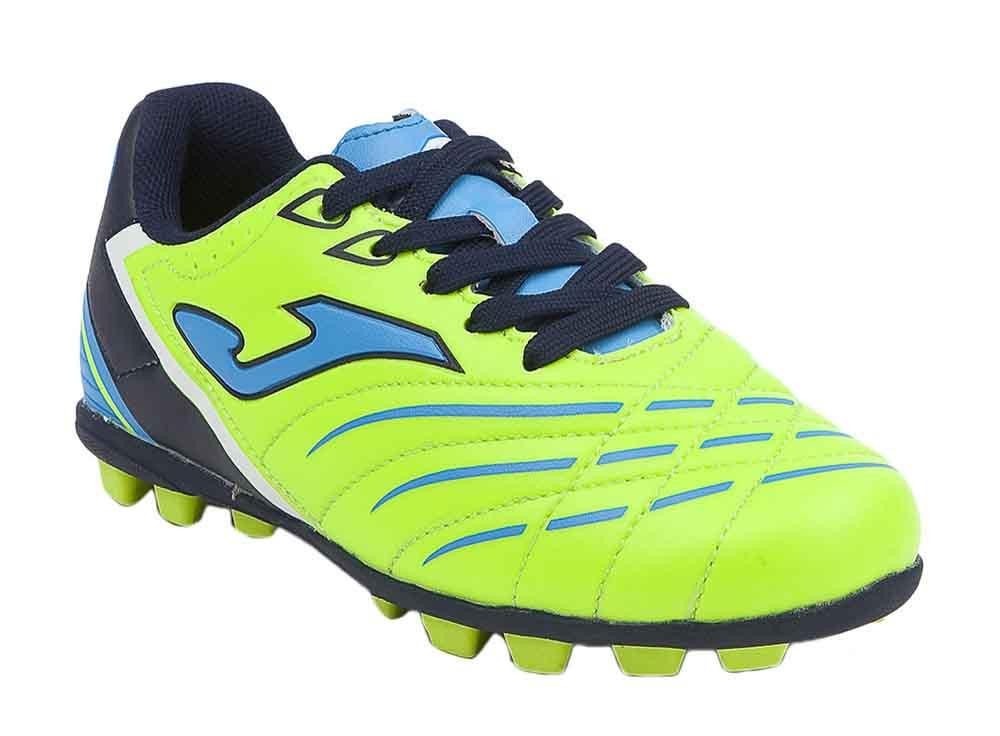 Joma Toledo N-10 Jr - Fluor Green/Navy/White Youth Footwear Closeout Fluor Green/Navy Youth 9 - Third Coast Soccer
