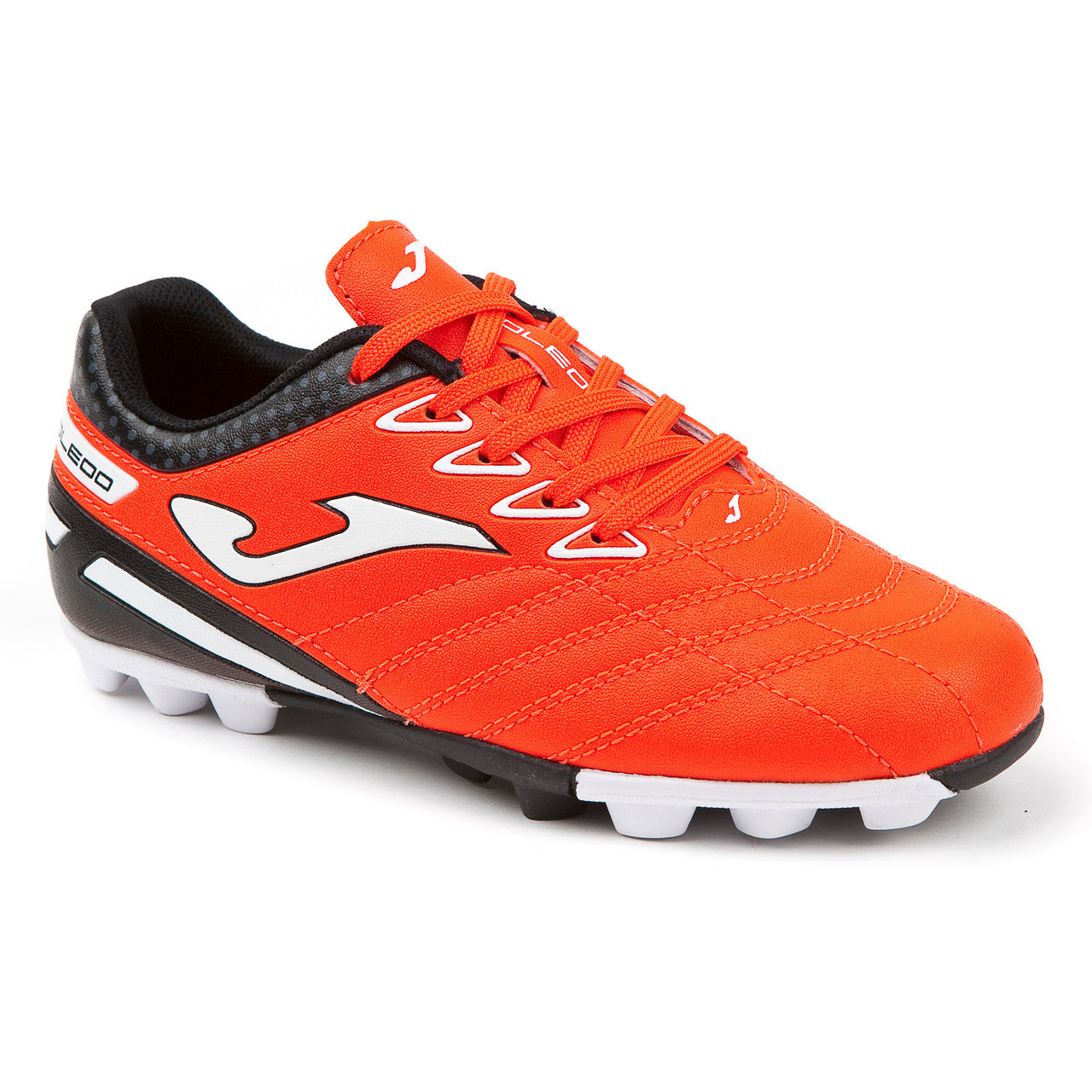 Joma Toledo JR FG - Orange Fluor/Navy Youth Firm Ground Infant 7 Fluor Orange - Third Coast Soccer