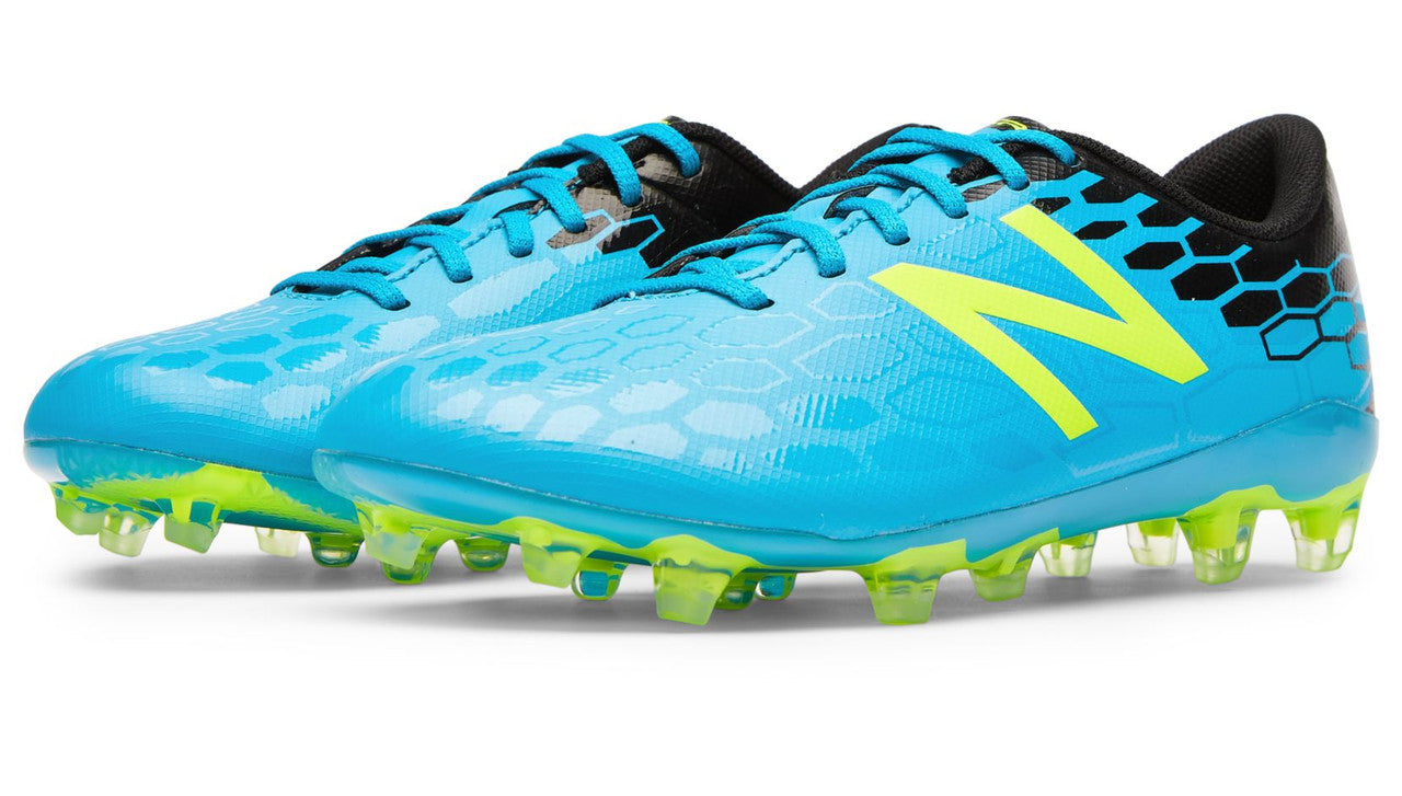 New Balance Junior Visaro 2.0 Control Fg - Maldives Blue/Hi-Lite/Black Youth Firm Ground Blue/Black/Green Youth 10.5 - Third Coast Soccer