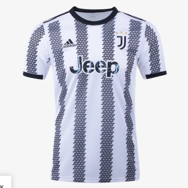 adidas Juventus Home Jersey 22/23 Club Replica Closeout Mens Small White/Black - Third Coast Soccer