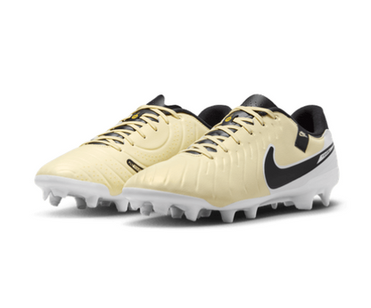 Nike Tiempo Legend 10 Academy FG - Lemonade/Black/Gold Mens Footwear   - Third Coast Soccer